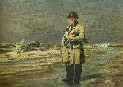 martinus rorbye en strandingskommissioncer ved vestkysten af fylland, incerheden af skagen china oil painting reproduction